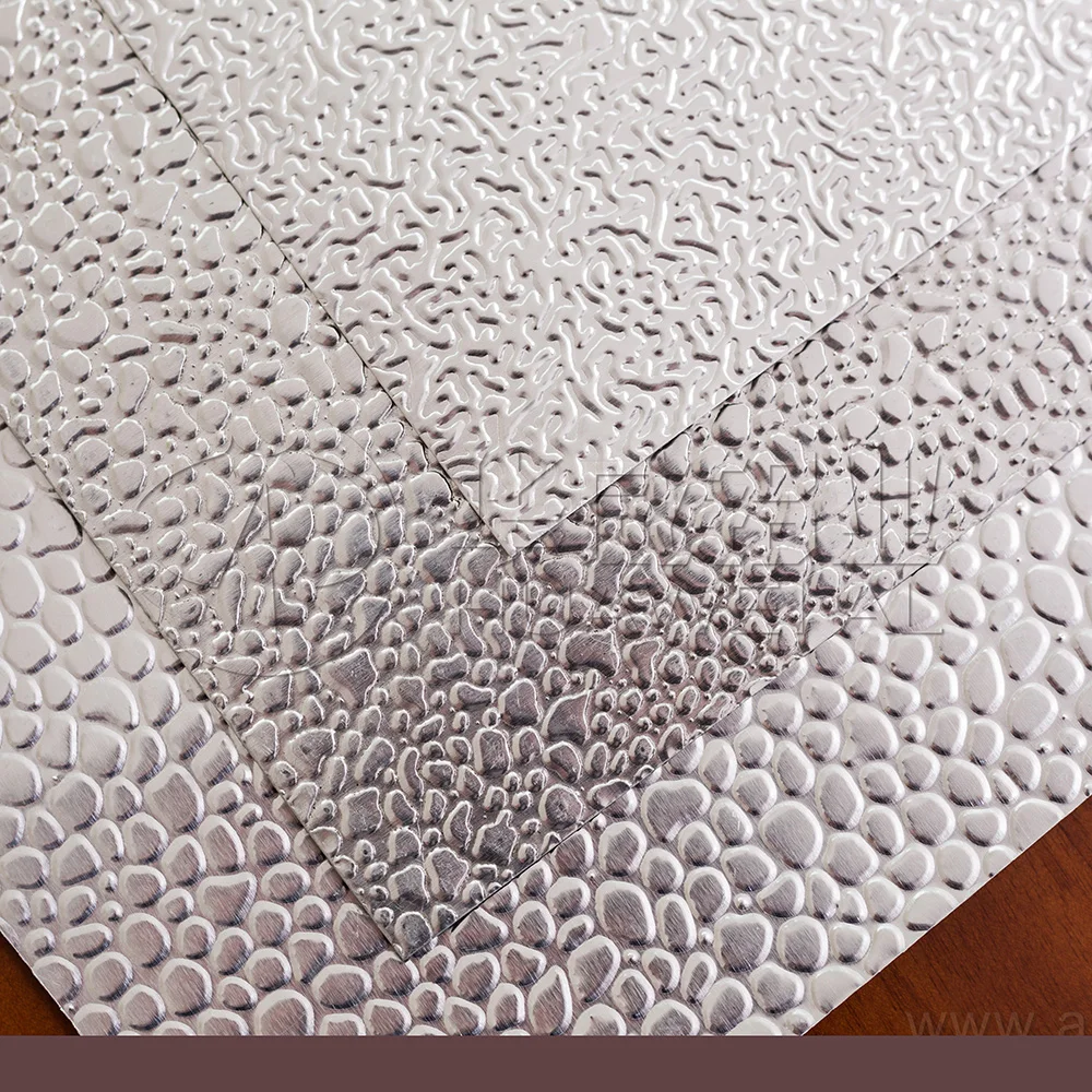 Алюминиевая рифленая напольная пластина, отражающий алюминиевый зеркальный лист