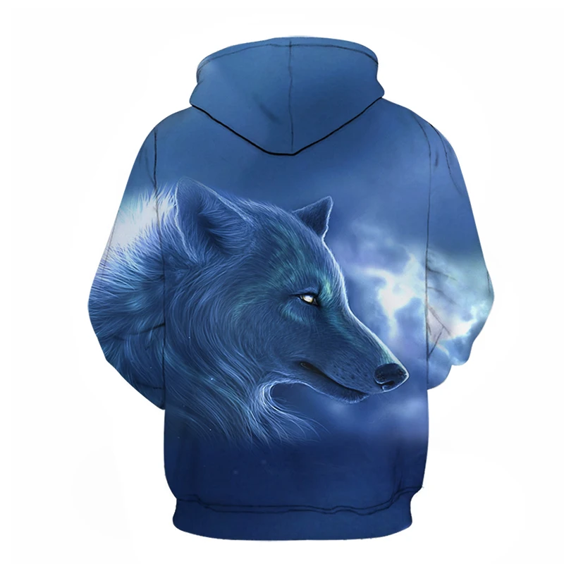 European and American casual long sleeved pullover hoodie 3D printed sweater for men and women casual couples