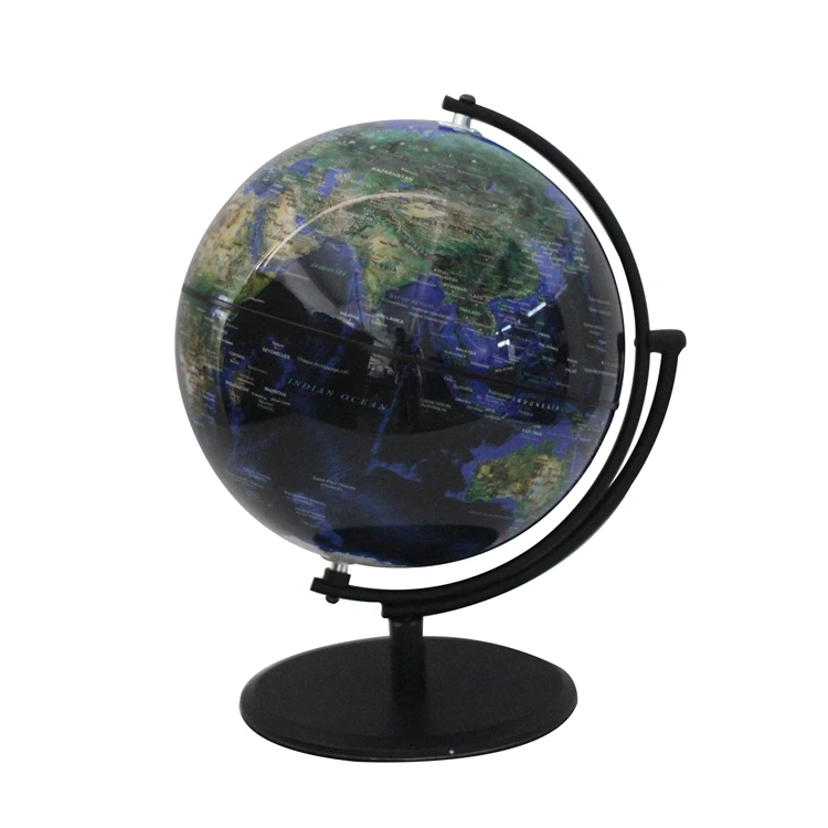 20CM Metal Table Tripod Stand Nautical Authentic Globe Modern Classic World Globe