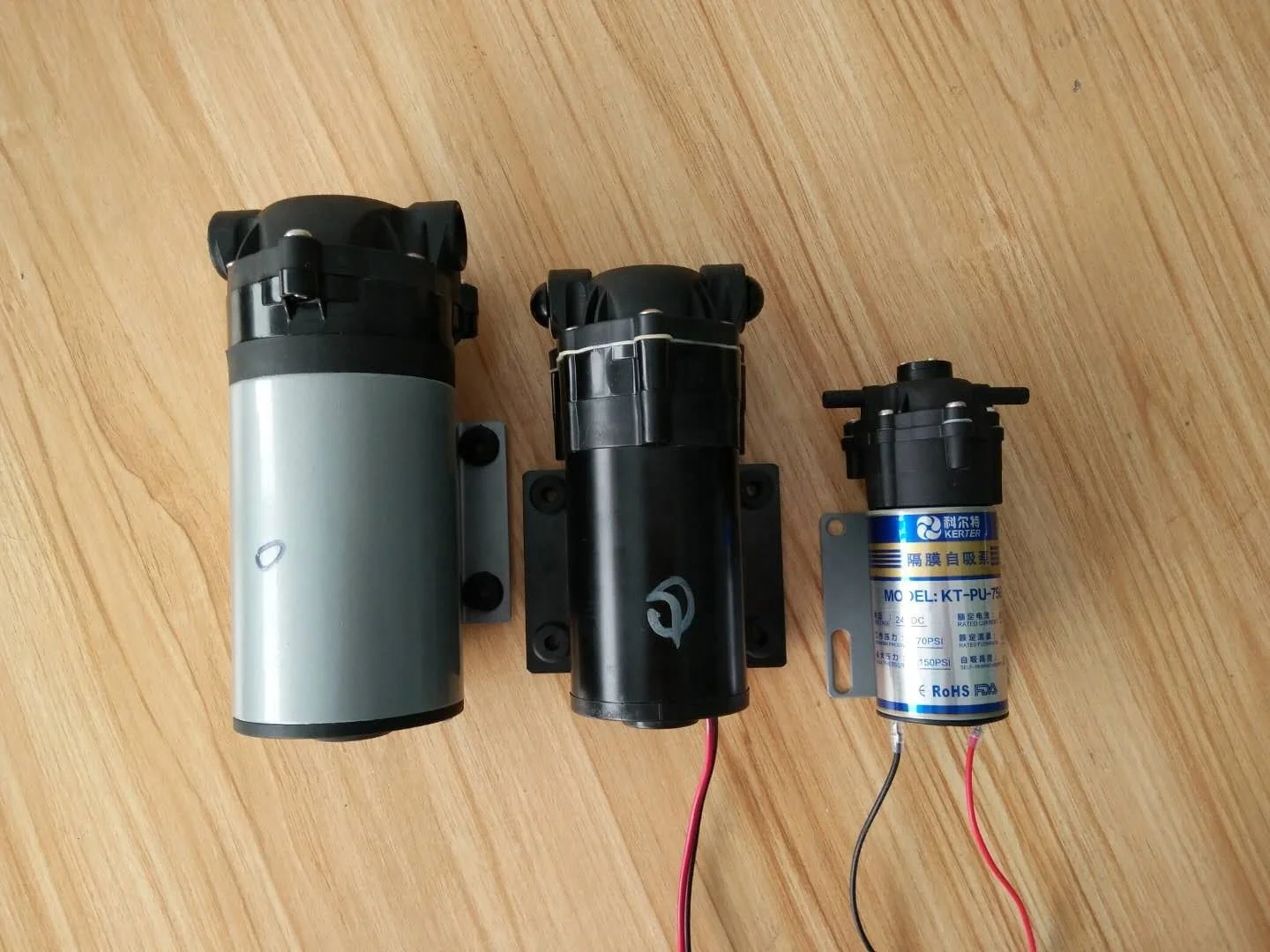 High Quality RO Water Purifier Diaphragm Booster Pump DC24V 75GPD Manufacturer Price