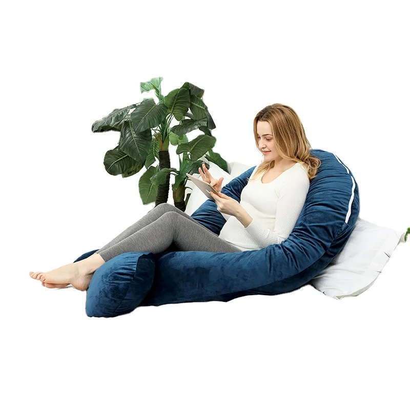 Cooling Maternity Snake Pregnancy Contour Body Pillow For Tummy Sleepers Side Sleeper U Shape Pregnancy Pillow