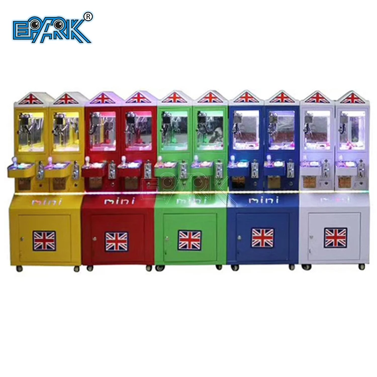 Small Plush Toy Claw Crane Machine Coin Operated Claw Machine Mini Table Top Gift Vending Machine For Sale