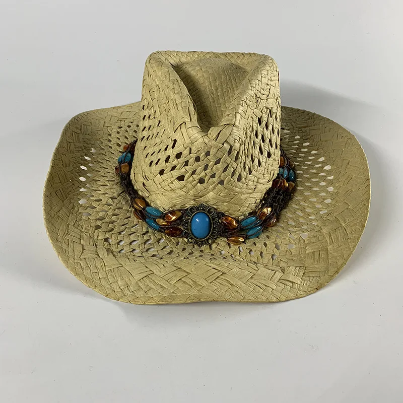 2021 Amazon Western Cowboy Hat Roll Up Vintage Knight Jazz Hat Vacation Beach Hat