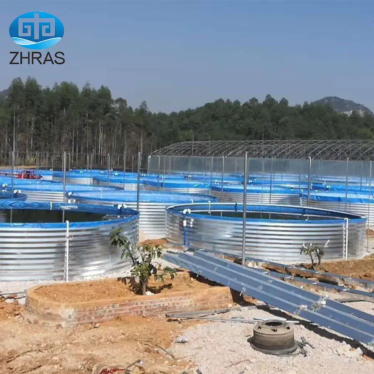 Высокое качество oem прямо с завода оцинкованная Прочная Большая коммерческая система ras аквариум для аквариума