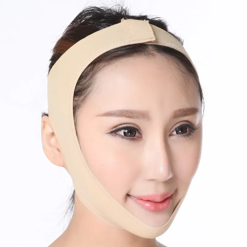 Free shipping New Arrival Powerful Thin Face Mask Shaping Tool Face Correction Face-lift Device Bandages M1025