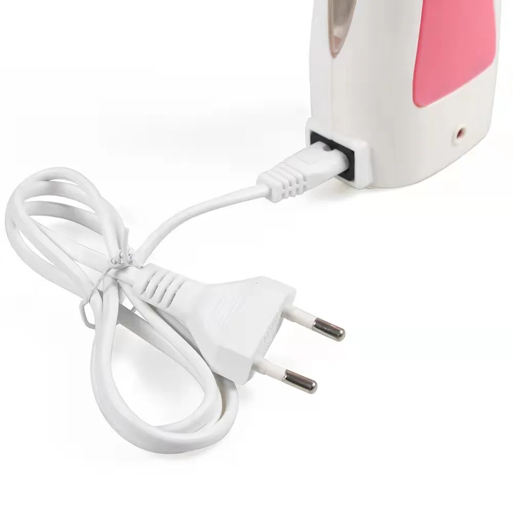 Pink Wax Heater Hair Removal Portable Wax Warmer Machine Kit 10 Minutes Wax Heater Roll On