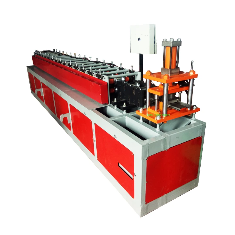 
high quality low price steel shutter door roll forming machine 