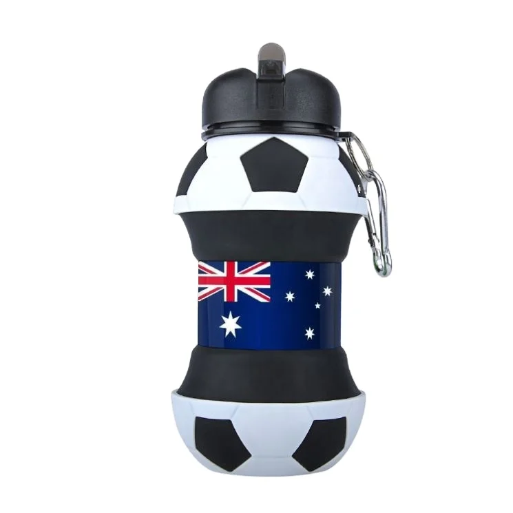 Botella De Agua Kawaii Botellas De Silicona Collapsible Water Bottle Boba Water Bottle With Straw And Lid