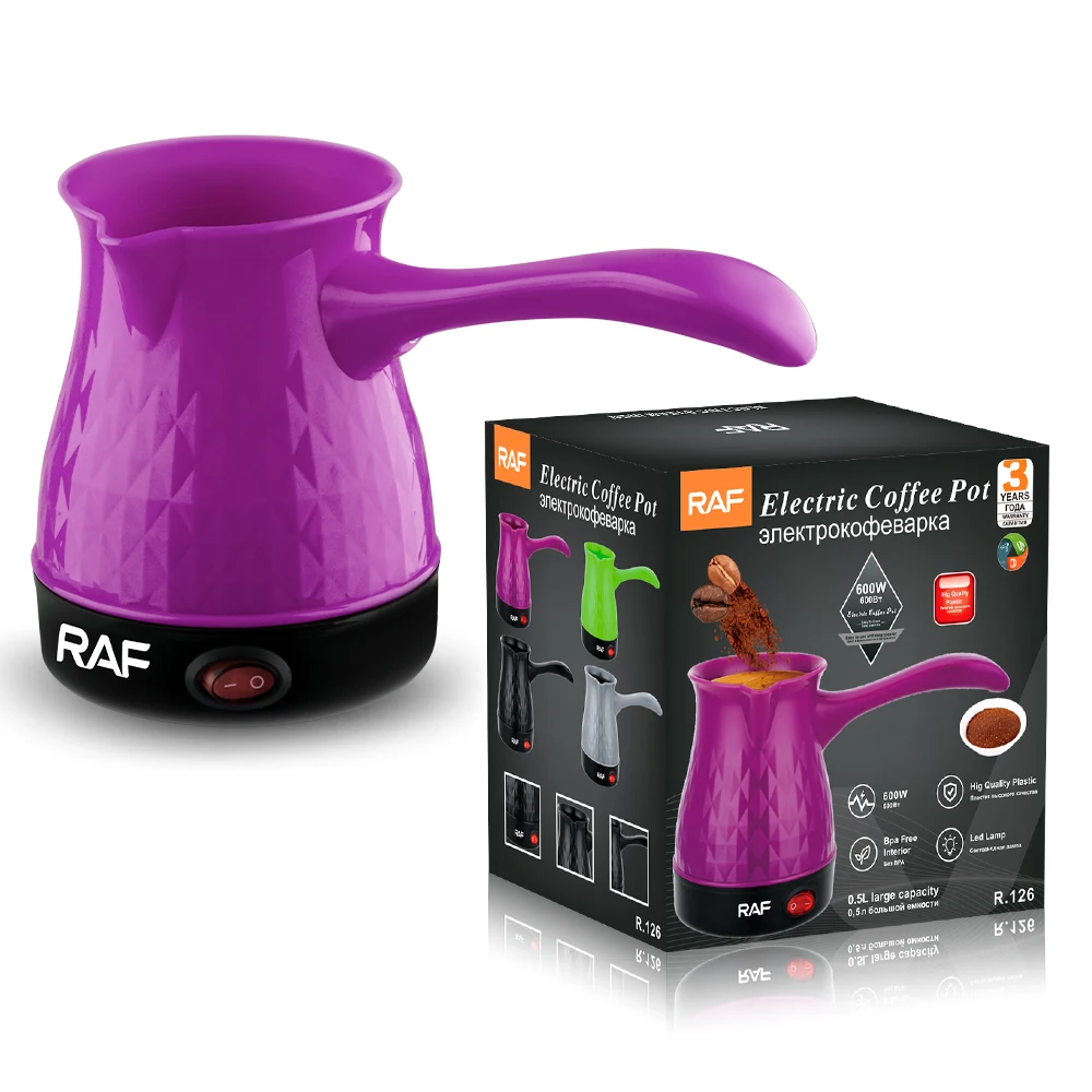 2022 Popular 0.5L Small Coffee Kettle Plastic Household Electric Coffee Maker Pot