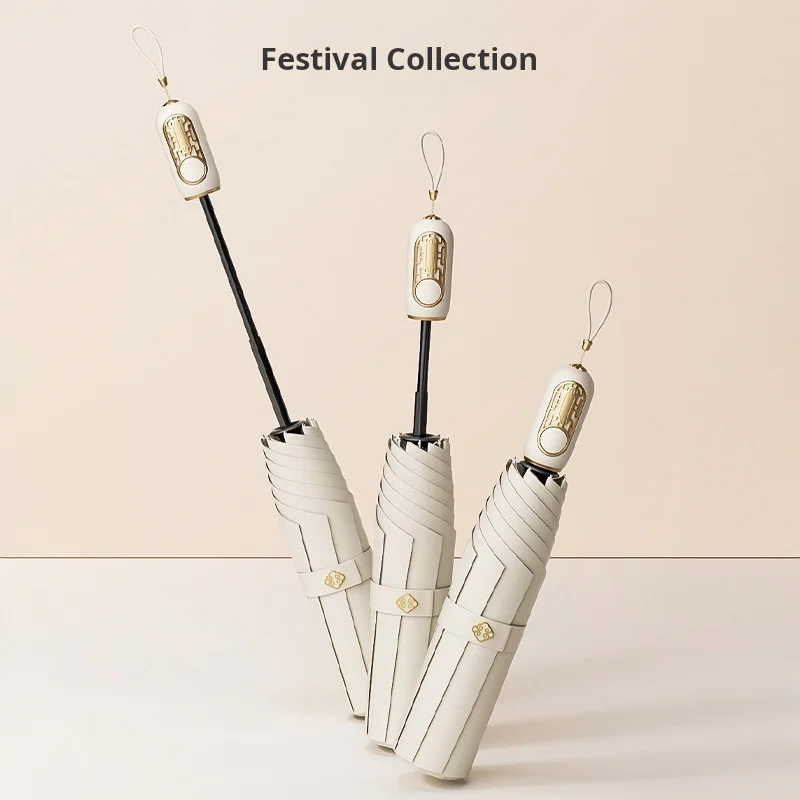 Портативный складной зонт от дождя