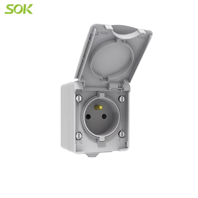 sockets and switches electrical screwless terminal wall sockets IP65 China manufacturer