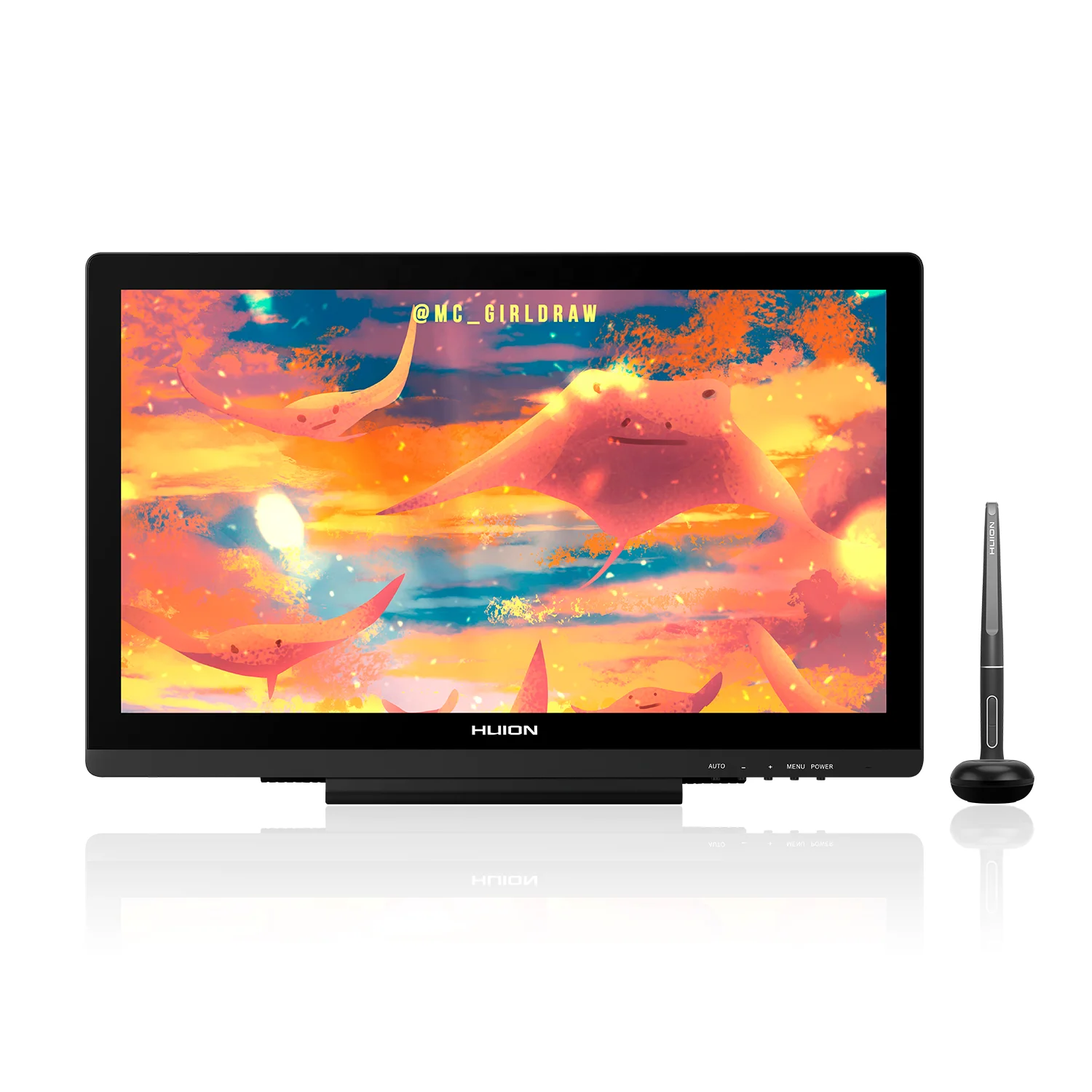  Графический планшет Huion Kamvas 20 для рисования 120%