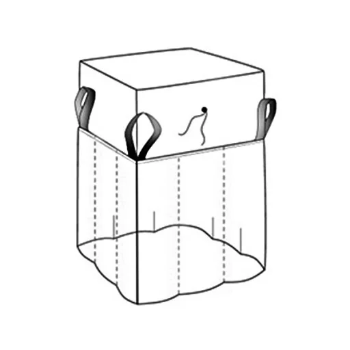 Baffle big bags also known as Q Bags allows the bag to better hold its square shape and Keep form-stabilized  big bulk Jumbo