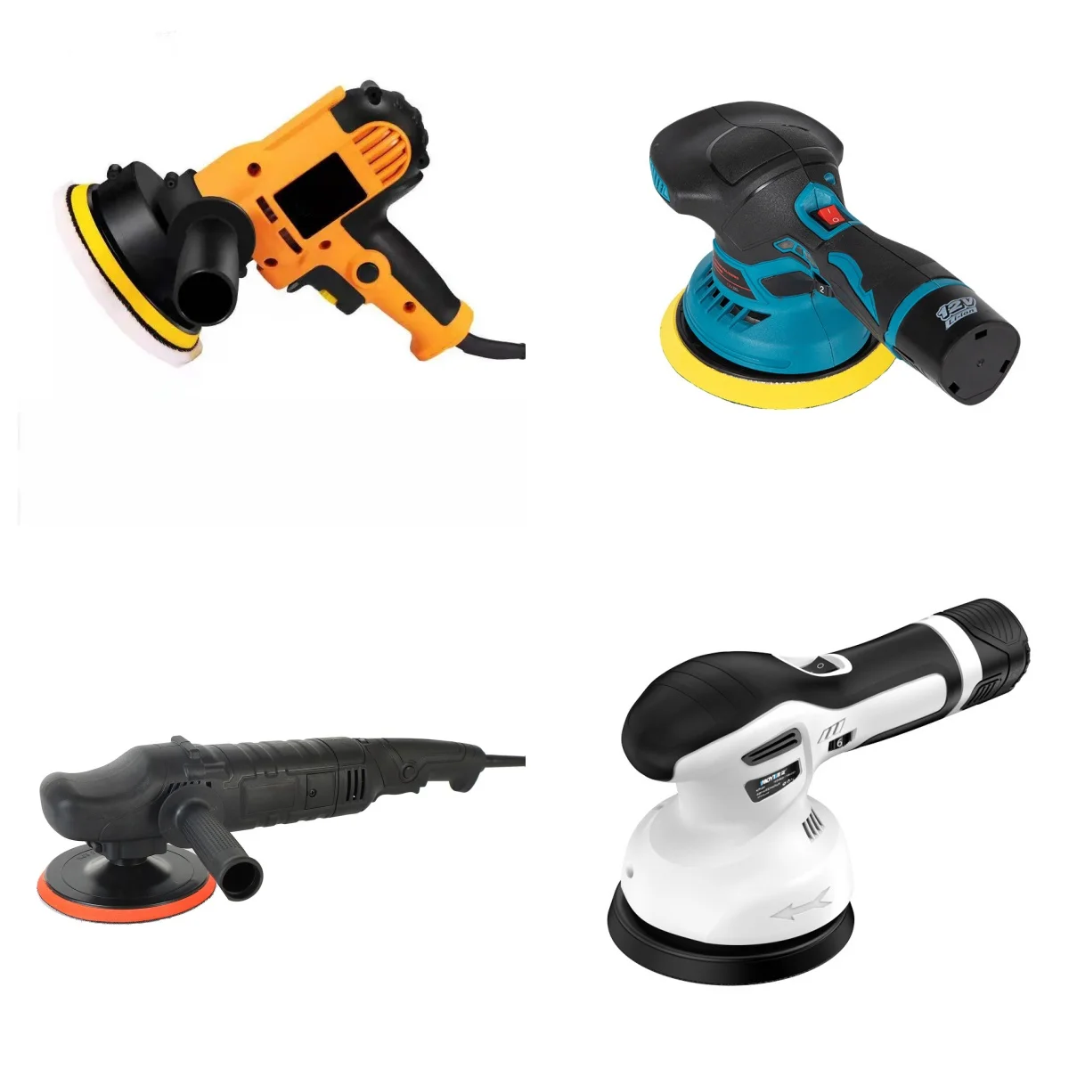 3M 20255 6 inch electric polisher car polishing machine remove scratches orbital buffer kits  Orbital Sander Self-Generate