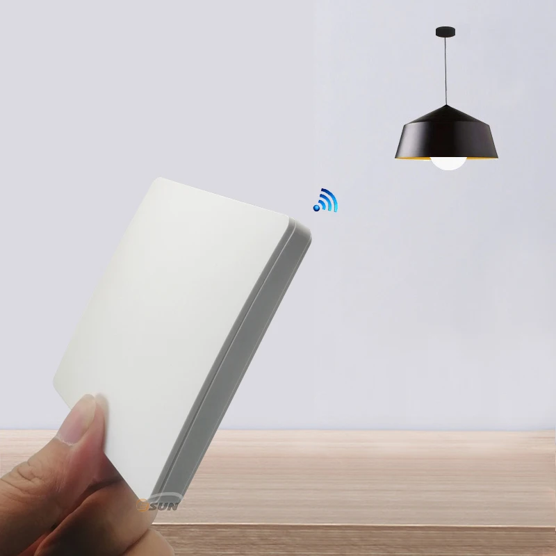 Wire-Free Smart Quick Switch  No Battery No Wiring Remote control of dimmable lights