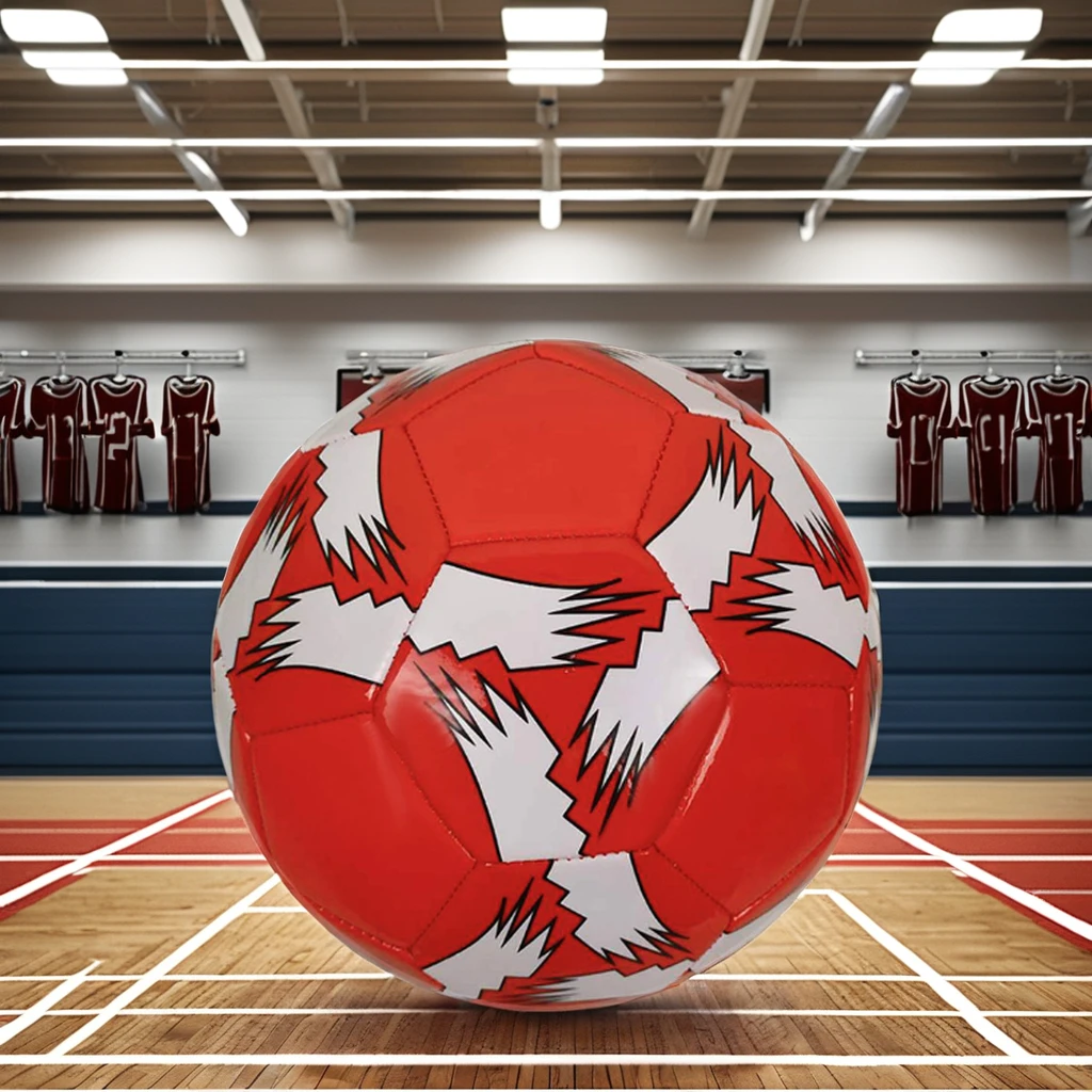 Wholesale Cheap Machine Stitched 2.7MM PVC Foam Leather Football