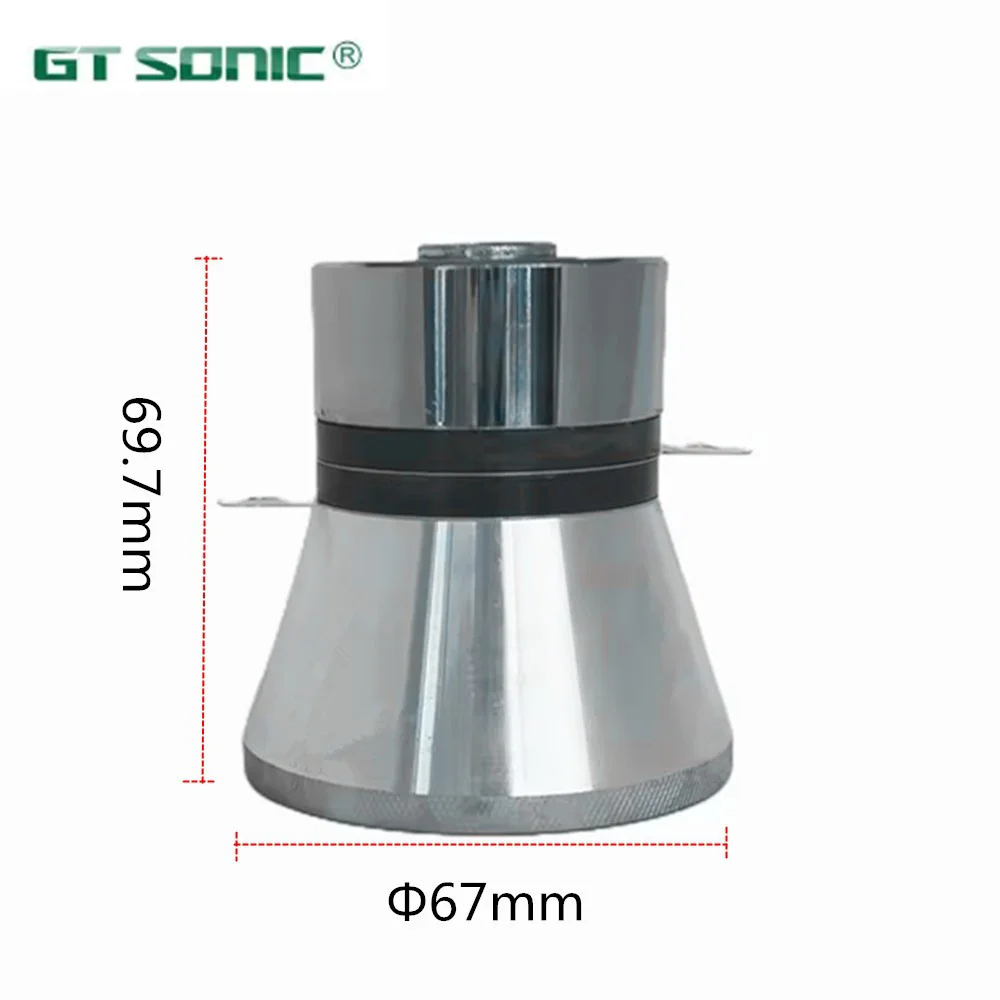 28KHz 100W Ultrasonic Transducer Piezoelectric High Performance Power for Industrial Cleaning Machine Stable Output