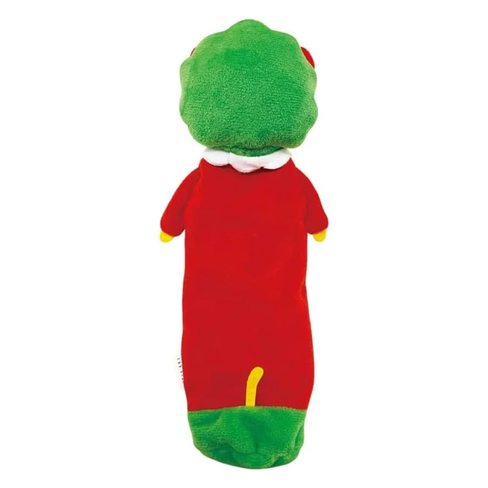 Unique Design Dressed Red Cloth Animal Lion Shaped Study Tools Organizer with Lovely Expression Soft Pencil Bags and Cases