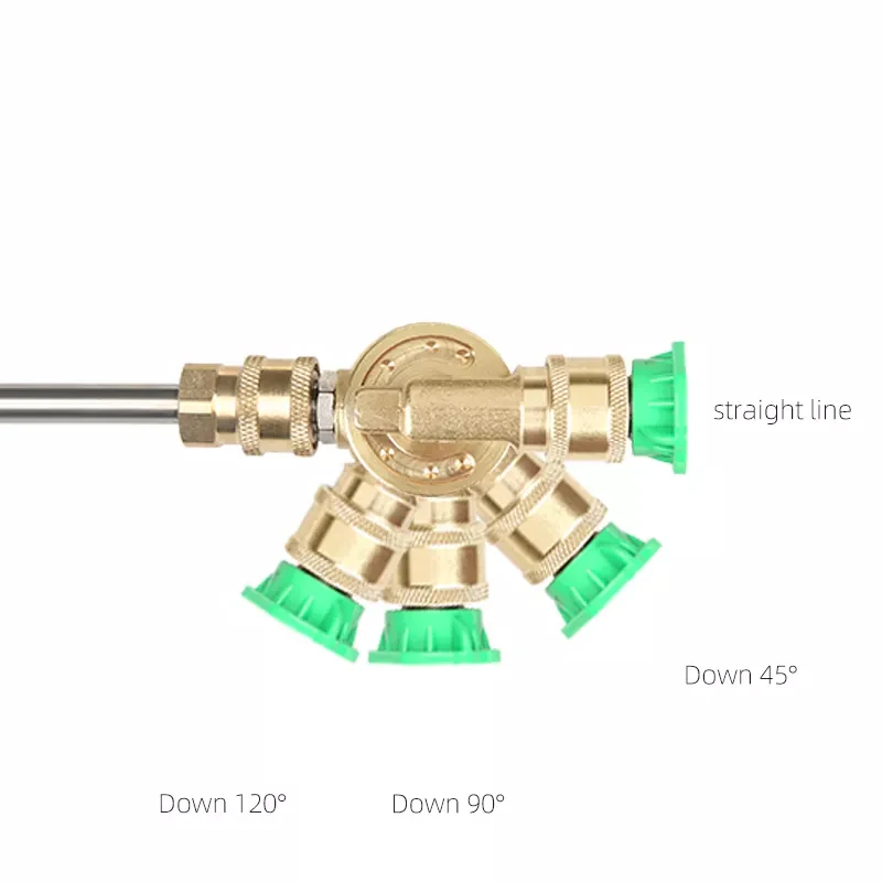 SPS Quick Conduits & Fittings 5 Color Turbo Jet Power Washer High Pressure Spray Nozzle