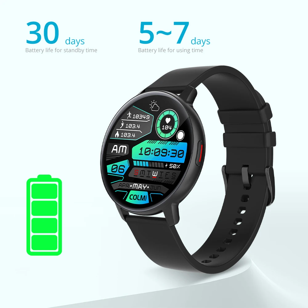 Wholesale Big Promotion Watch Colmi2019 Lady Smartwatch For Sport Smart Watches With Body Temperature