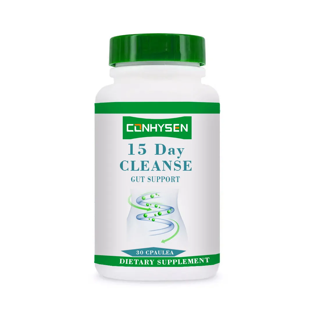 15 Days Cleanse Capsules Factory OEM private Label 15 Days Cleanse Capsules Dietary Supplement For Men And Women