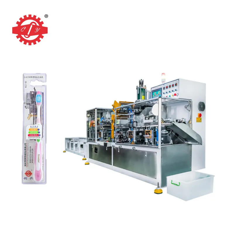 Chuangyan High Capacity Intelligent Blister Toothbrush packing machine