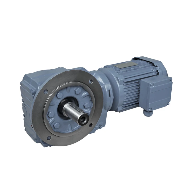 High Strength KA77 Worm Gear Speed Reducer ODM Supported Helical Bevel Electric Motors Gearbox for Machinery Industries