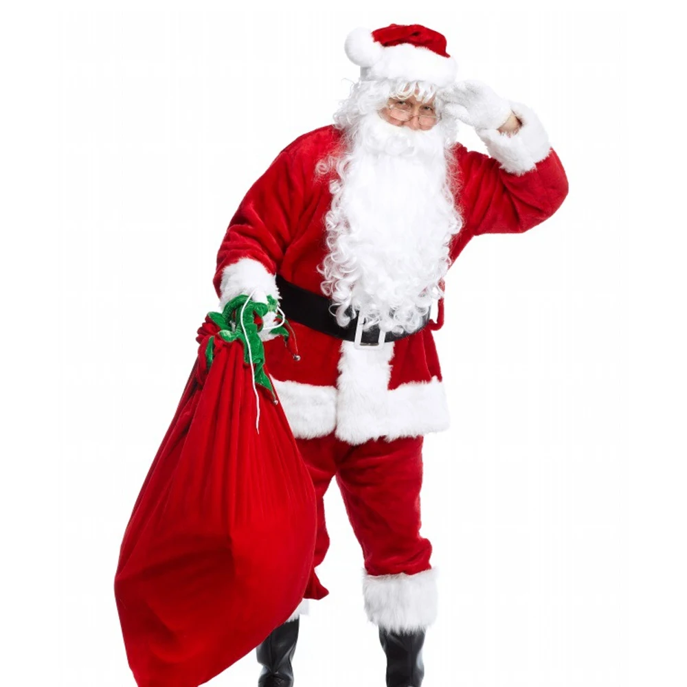 
Christmas Cloth Santa Claus Costume Cosplay 