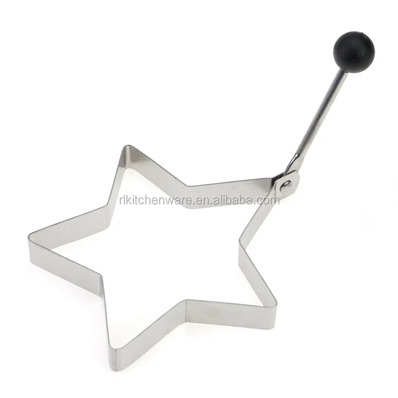 Direct factory best price star shape egg ring stainless steel pancake mold