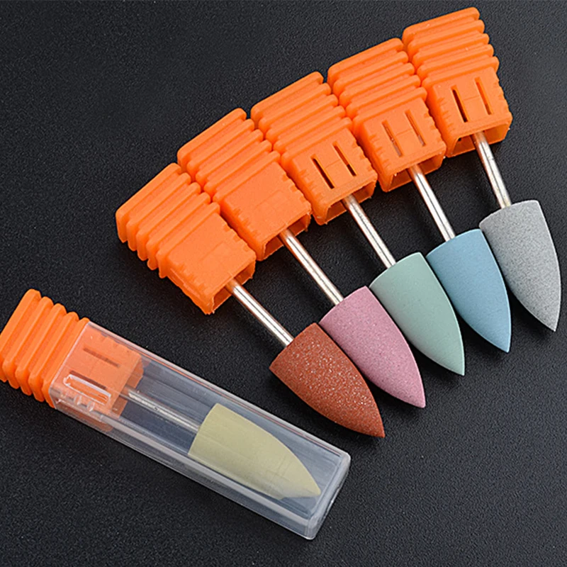 Jimdoa Nail Electric File Bit Professional Rubber Nail Drill Bit