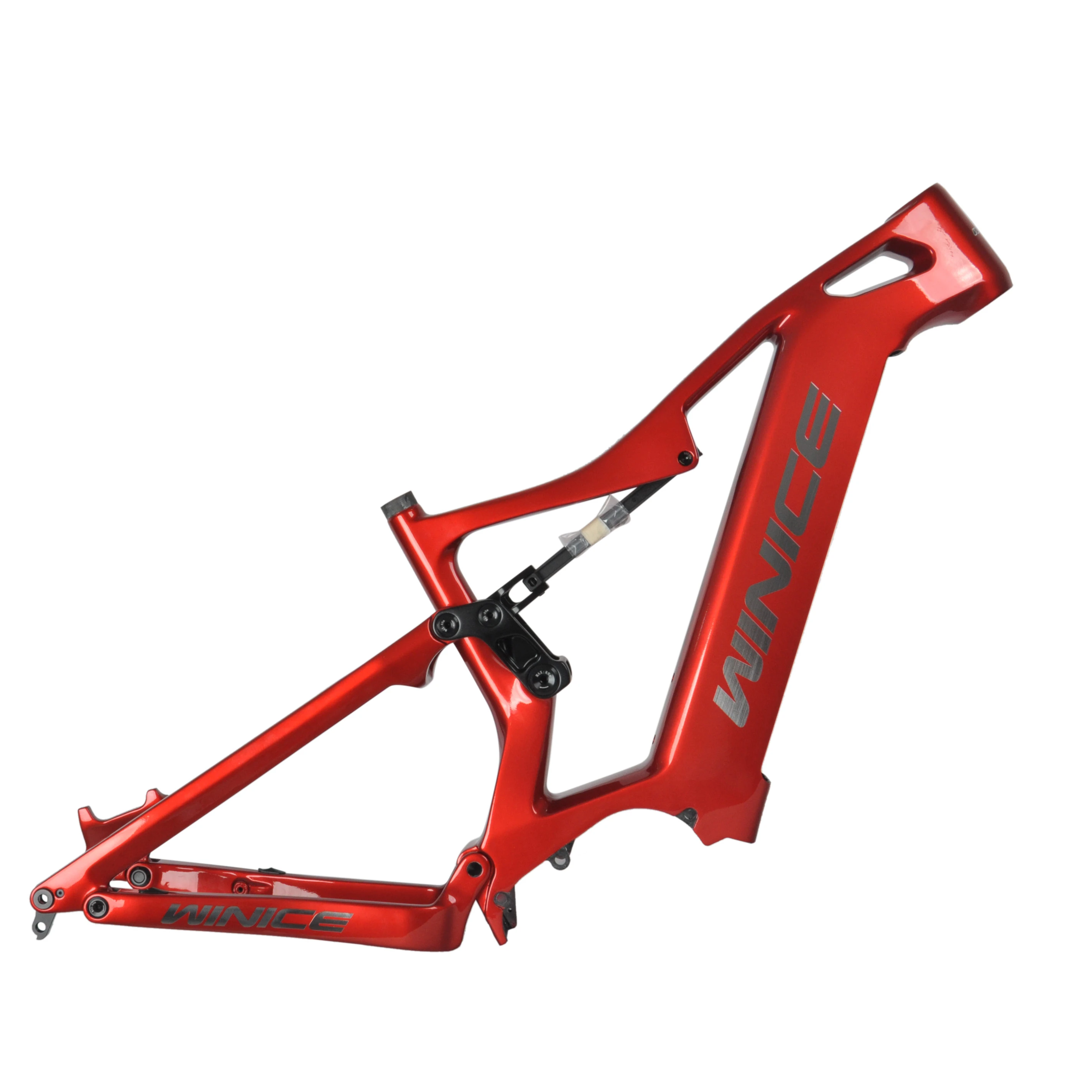 Dengfu E55 углеродная 29er Рамка полная подвеска Электрический велосипед BAFANG мотор m620