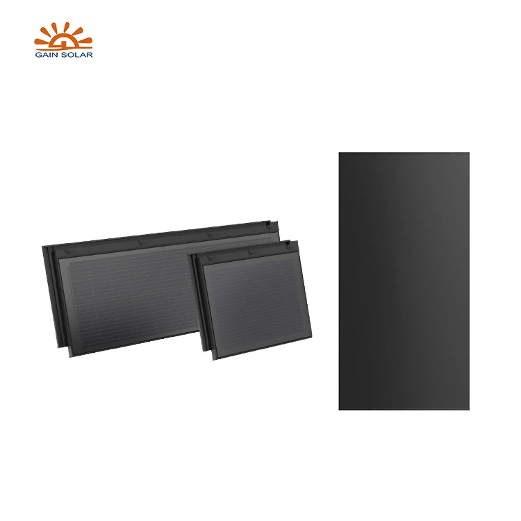 Design Tile Roof Mounting Home Solar System Photovoltaic Rofing Tiles Bipv Solar Panel For Solar Photovoltaic Systems
