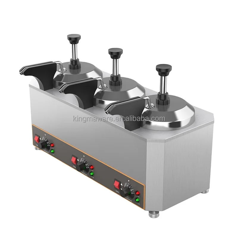 Commercial Restaurant 2L/4L/6L/12L Chocolate Melting Machine Cheese Sauce Dispenser Sauce Warmer