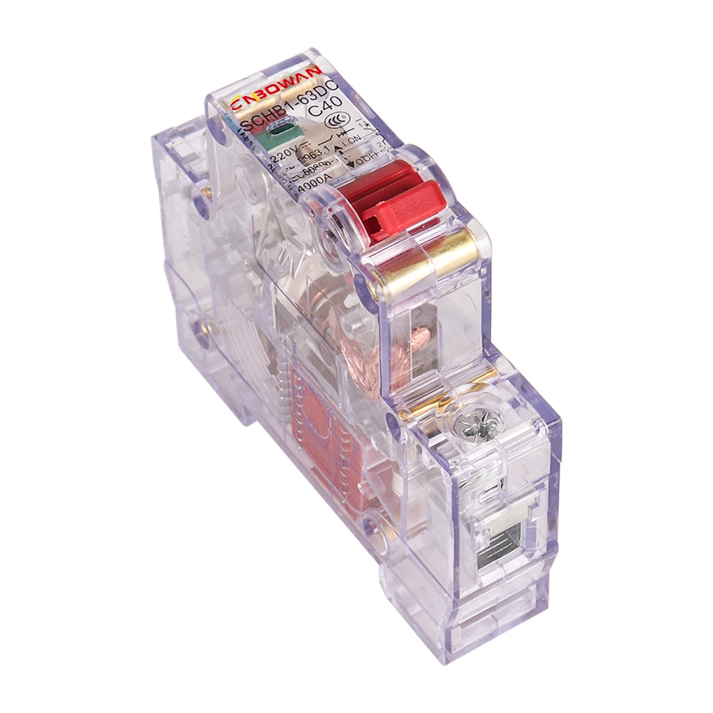 Mini Circuit Breaker 1p 100 Amp Single Pole Mcb Din Rail Mount Switch