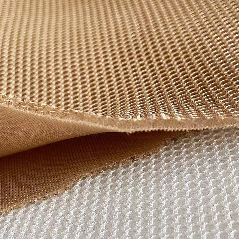 Recycled Outdoor Fashion Knitted 3D Air Spacer Sandwich Mesh Fabric