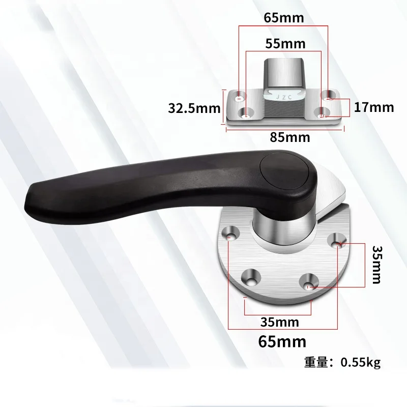 201 304 Stainless Steel Freezer Rotary Latch Lock Handle Oven Door Handle