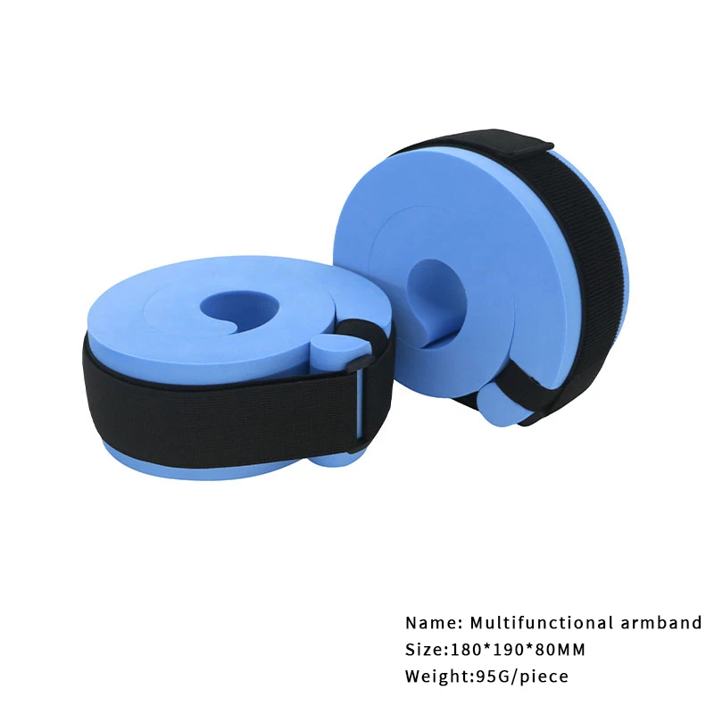 Custom logo adjustable adults toddler funny float armbands for swimming