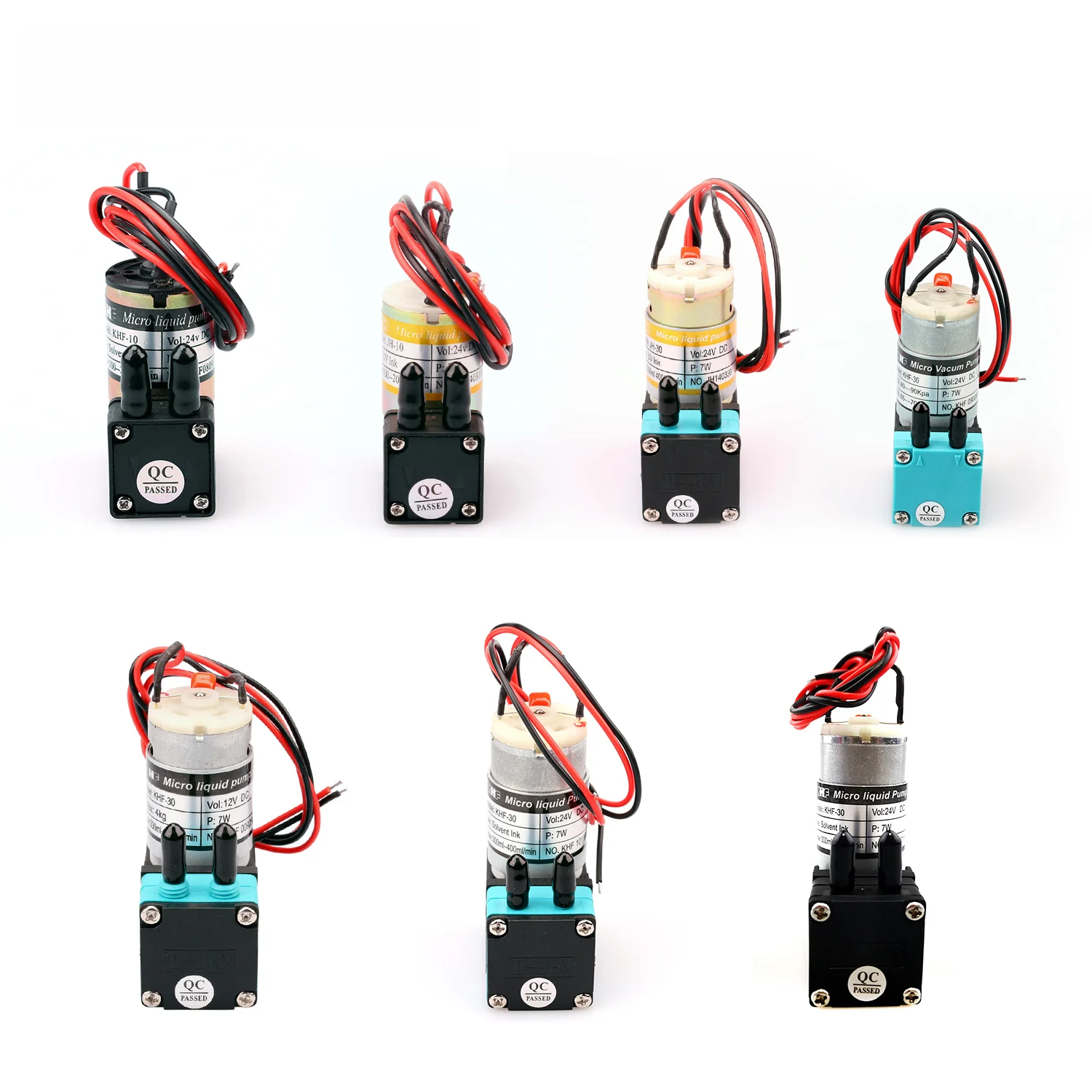 original khf-10 uv small ink pump 3w 24v khf-30 air ink pump khf 30 big ink pump for printing machine