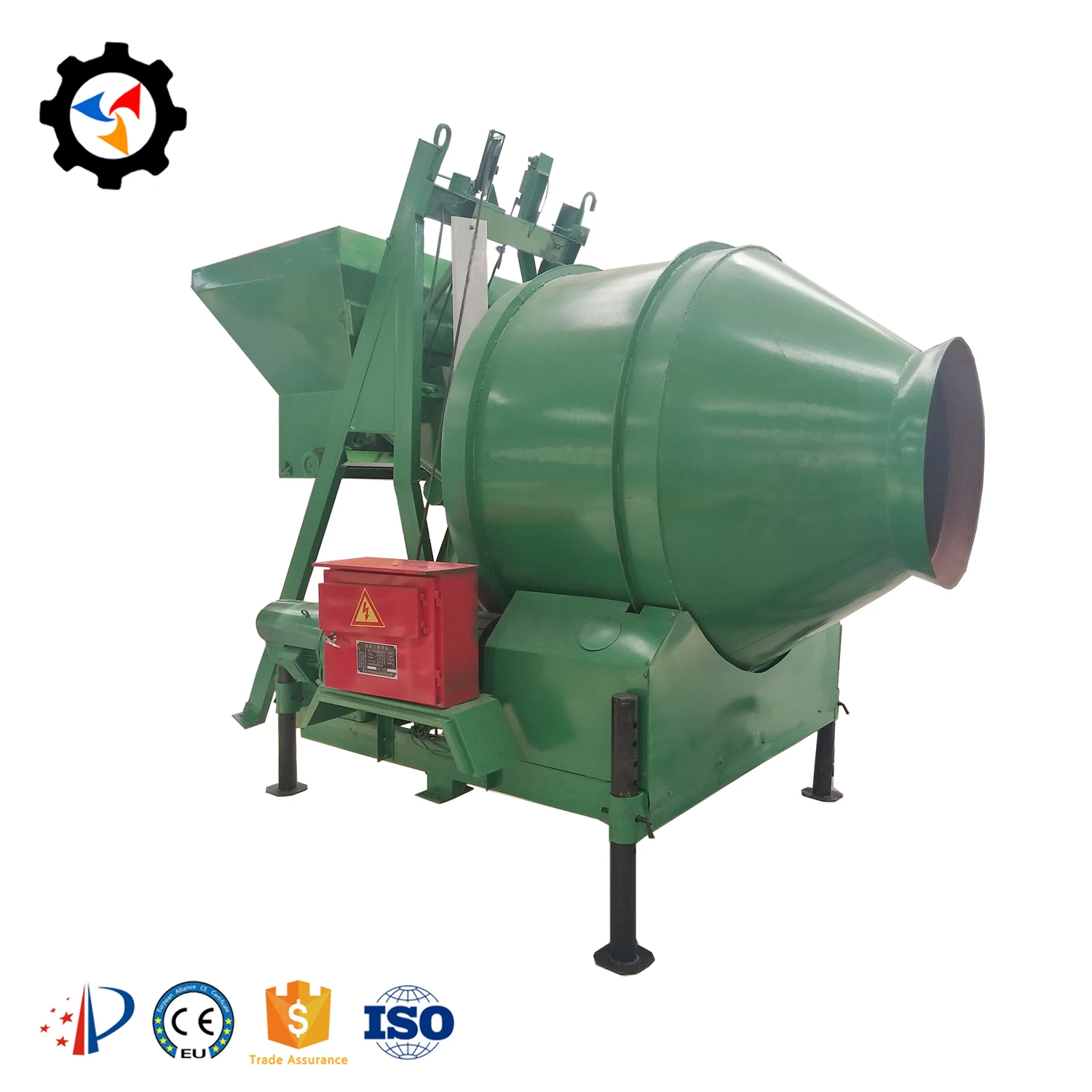 electric  350l 500l  ajax  concrete drum mixer truck price 350l  	 types of concrete mixers