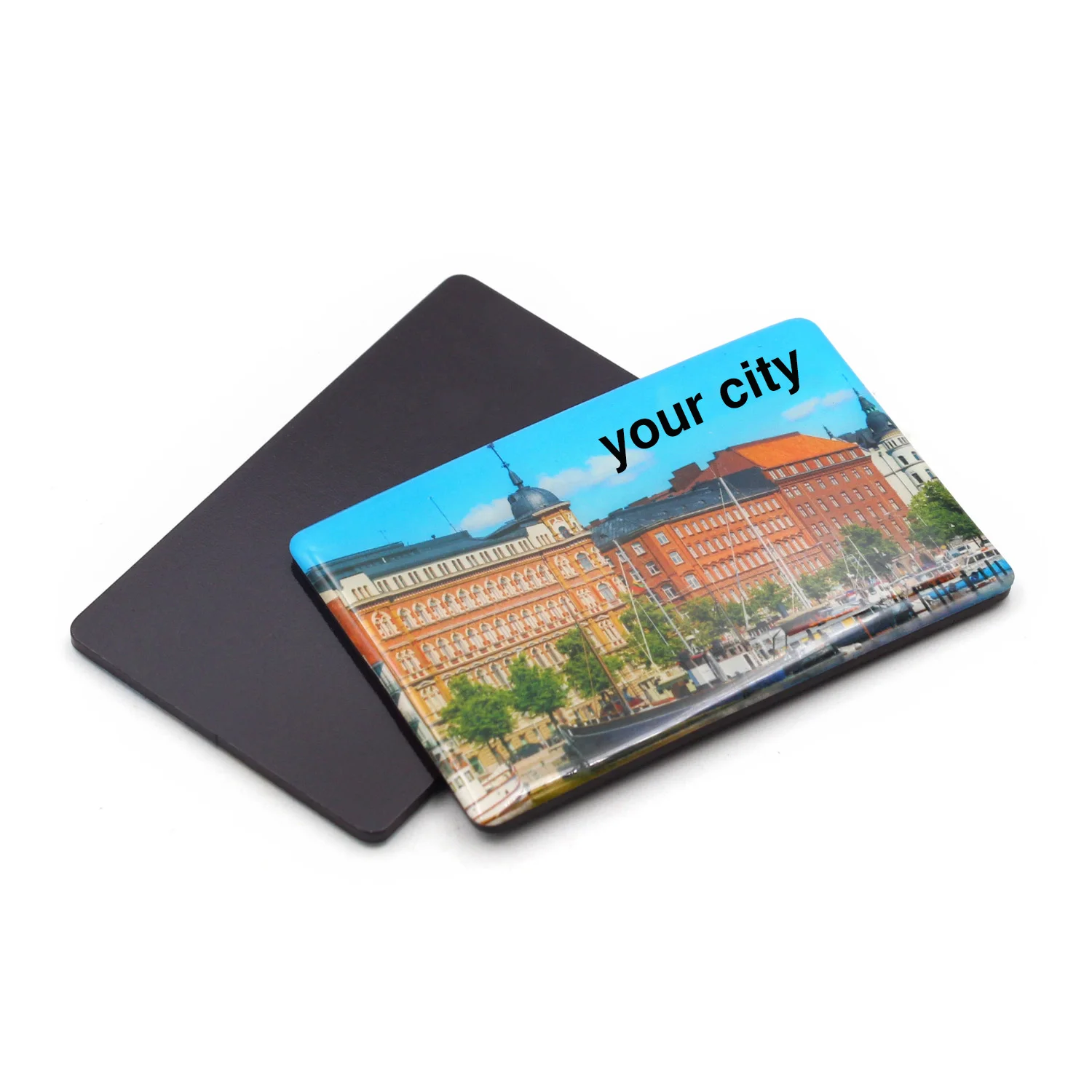 Free Sample Customized Ocean Series Tourist Souvenirs Epoxy Fridge Magnets Home Decoration Epoxy Magnet
