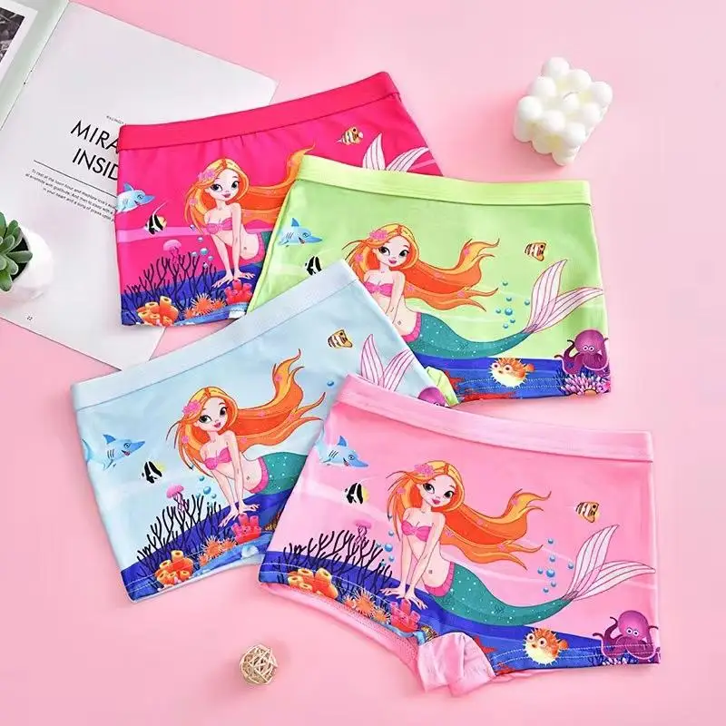 Kids Cartoon Summer Boxer Briefs Comfortable Classic Underwear