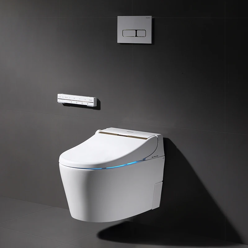 Attractive Price New Type Bathroom European Wall-Hung Smart Bidet Toilet