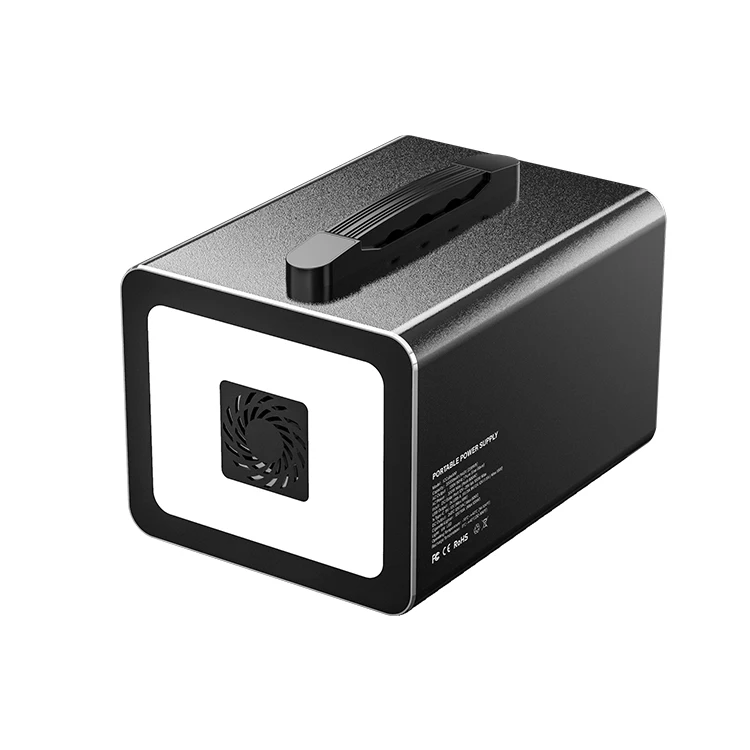 AGA Portable 220v 110v Rechargeable Solar-powered Solar Generator 300w 500w 1000w Outdoor Power Station With Solar Panel