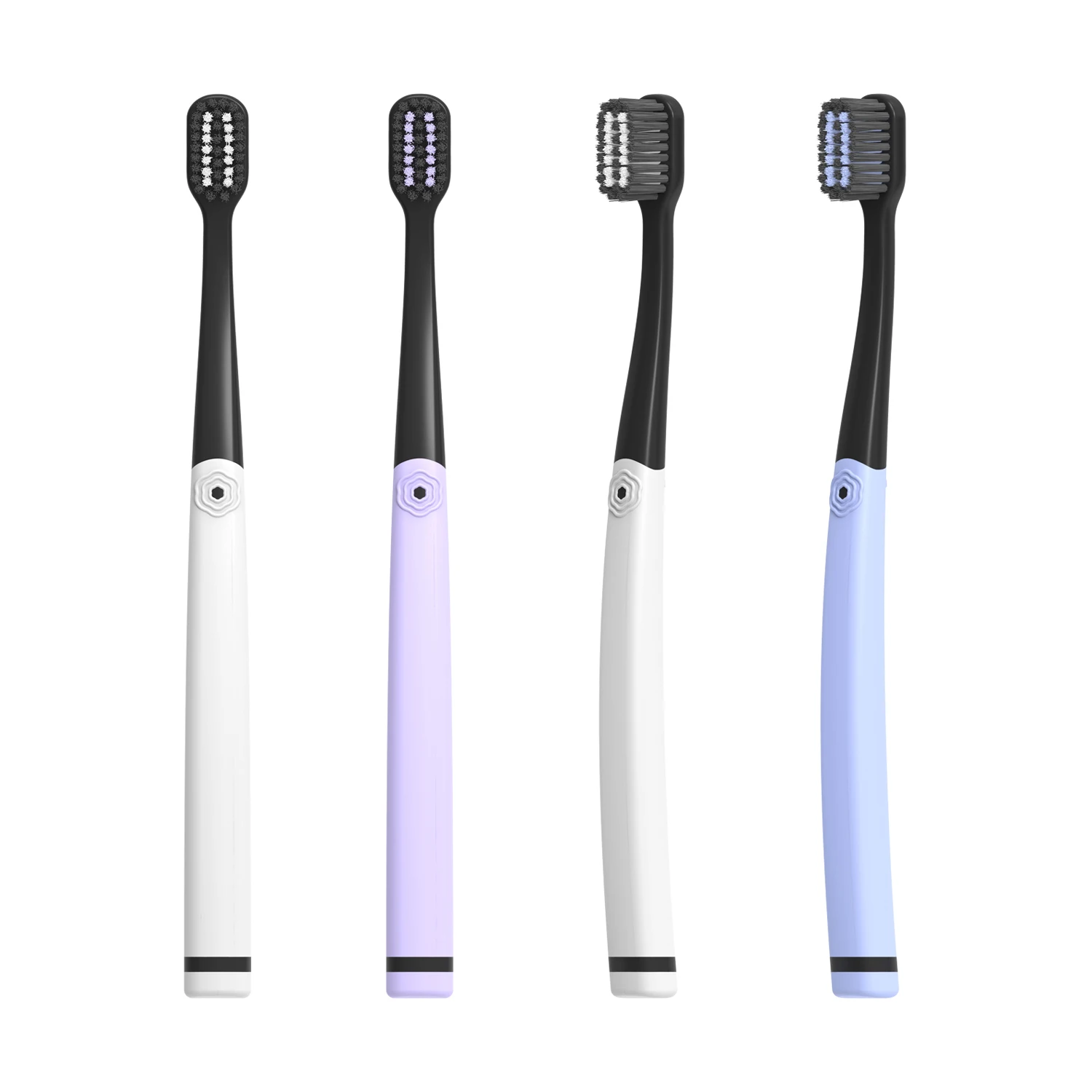 Manual Toothbrush For Adults OEM Mechanical Nylon Bristles Extra Clean Wide Head Manual Adult Toothbrush Plastic Injection Mould