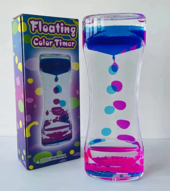 New Liquid Dripping Timer Calm Down  Motion Liquid Timer Sensory  Toys  Visual Stimulation kids toys
