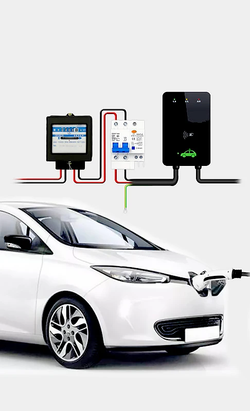 Горячая Распродажа домашнего использования 7kw 32A EVSE настенное зарядное устройство для электромобиля ev Зарядные станции