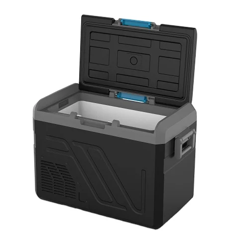China wholesale 32L single cooling portable car fridge camp refrigerated compressor 12 volt freezer box car camping fridge