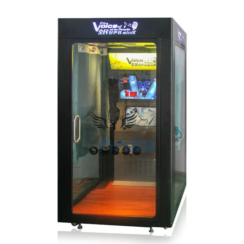 Newly designed singing machine arcade console console player Mini KTV room singing karaoke arcade game coin operation