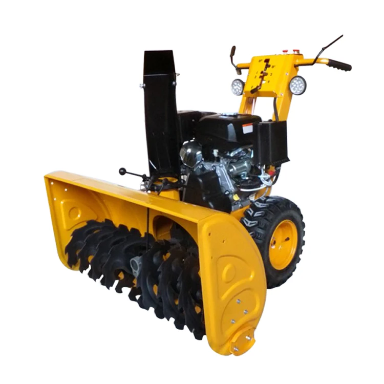 wheel loader snow blower for ride on mower mini front loader snow blower snow sweeper brush machine