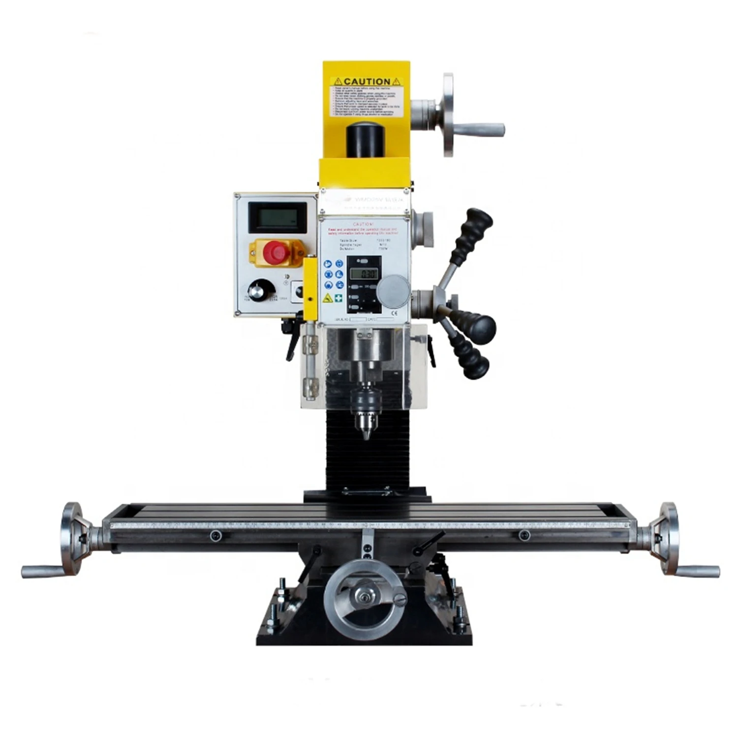 Aluminium Profile Mini Bench DMC7045 Vertical Drilling And Milling Machine